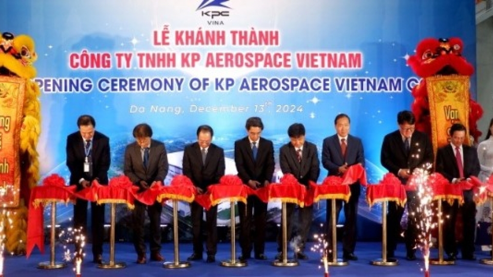 Aerospace component factory enters operation in Da Nang